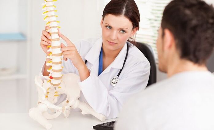 Pour prescrire un traitement contre l'ostéochondrose cervicale, vous devez consulter un médecin.